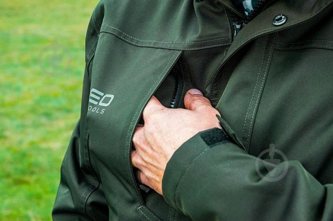 Куртка рабочая NEO tools Camo р. L 81-573 темно-зеленый - фото 8