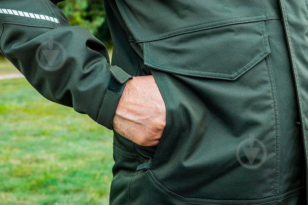 Куртка рабочая NEO tools Camo р. L 81-573 темно-зеленый - фото 10