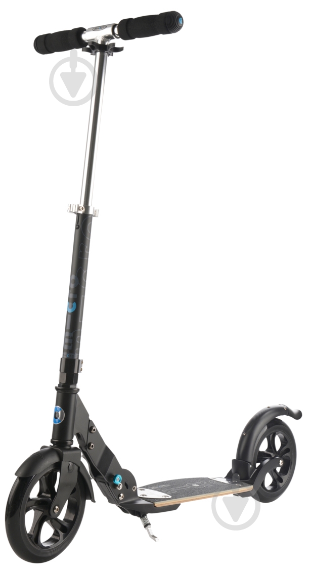 Самокат Micro Flex black matt 200 матовий чорний SA0119 - фото 1