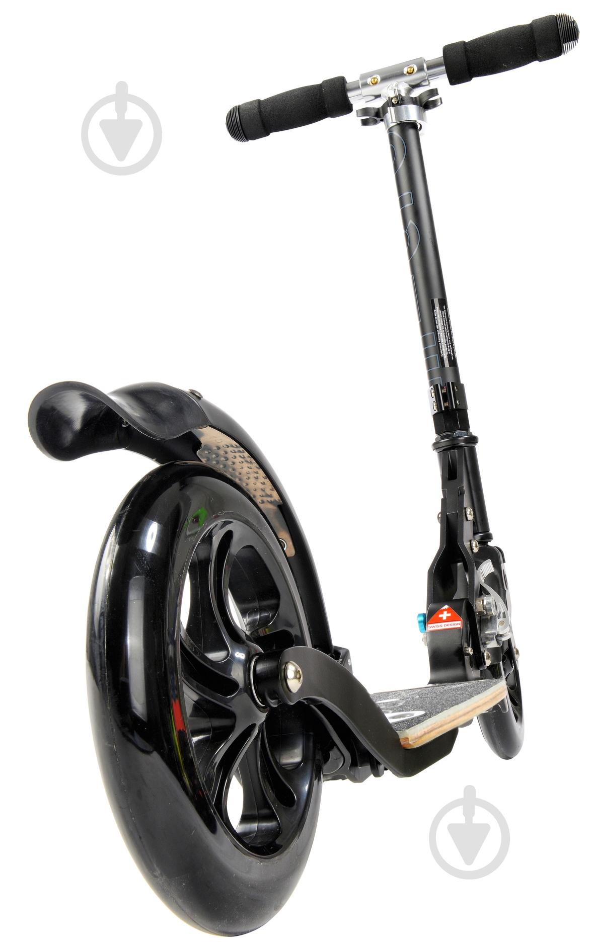 Самокат Micro Flex black matt 200 матовий чорний SA0119 - фото 2