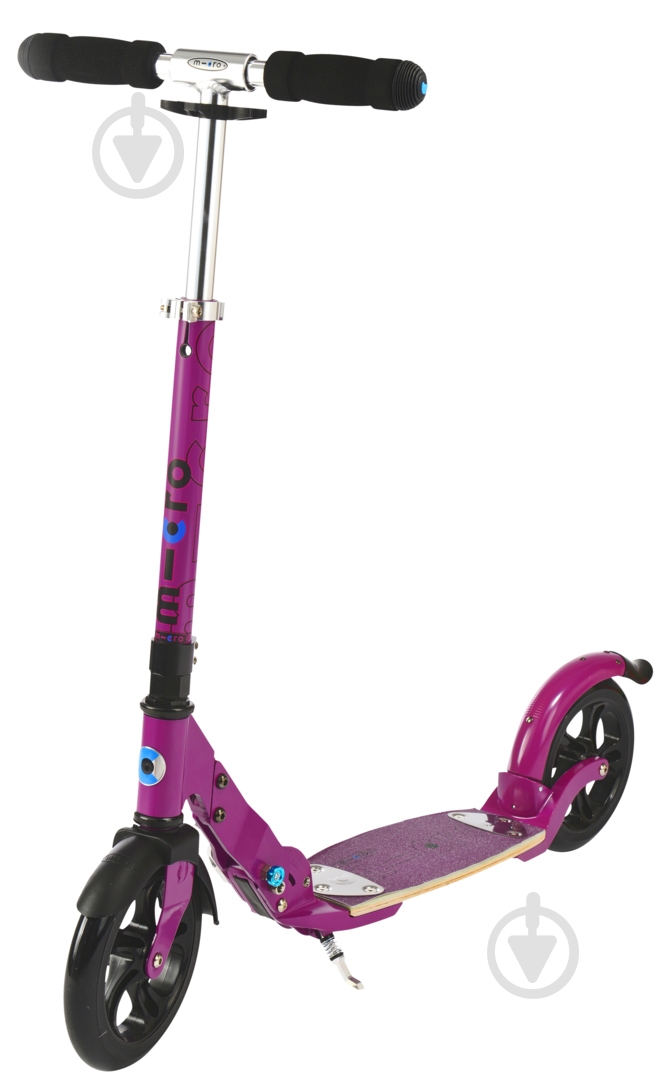 Самокат Micro Flex aubergine 200 баклажановый SA0120 - фото 1