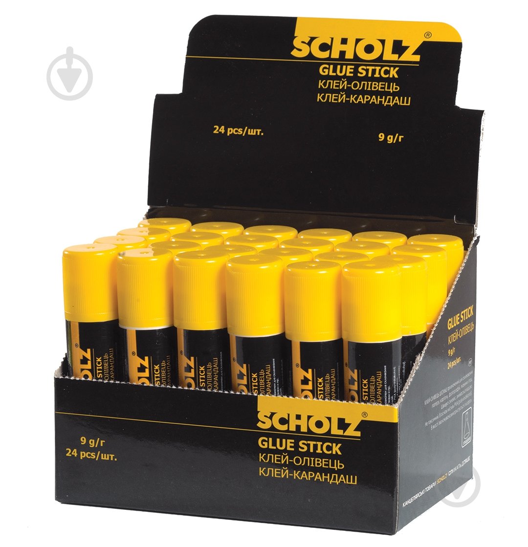 Клей-карандаш PVA основа 9 г SCHOLZ - фото 2