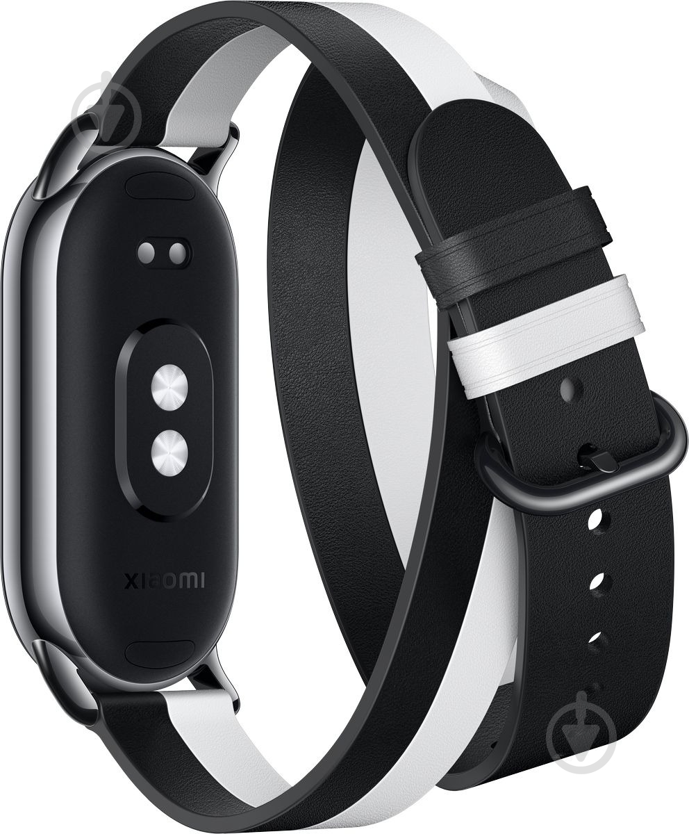 Ремешок Smart Band 8 Black White (1001699) - фото 2 Ремешок Smart Band 8 Black White (1001699) - фото 2