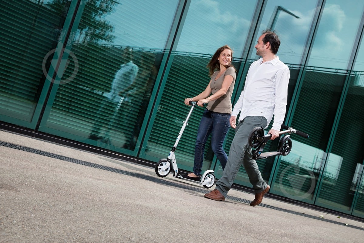 Самокат Micro White белый SA0031 - фото 3