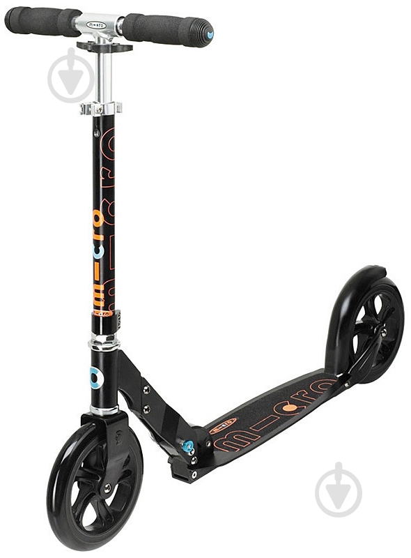 Самокат Micro Blаck черный SA0034 - фото 1