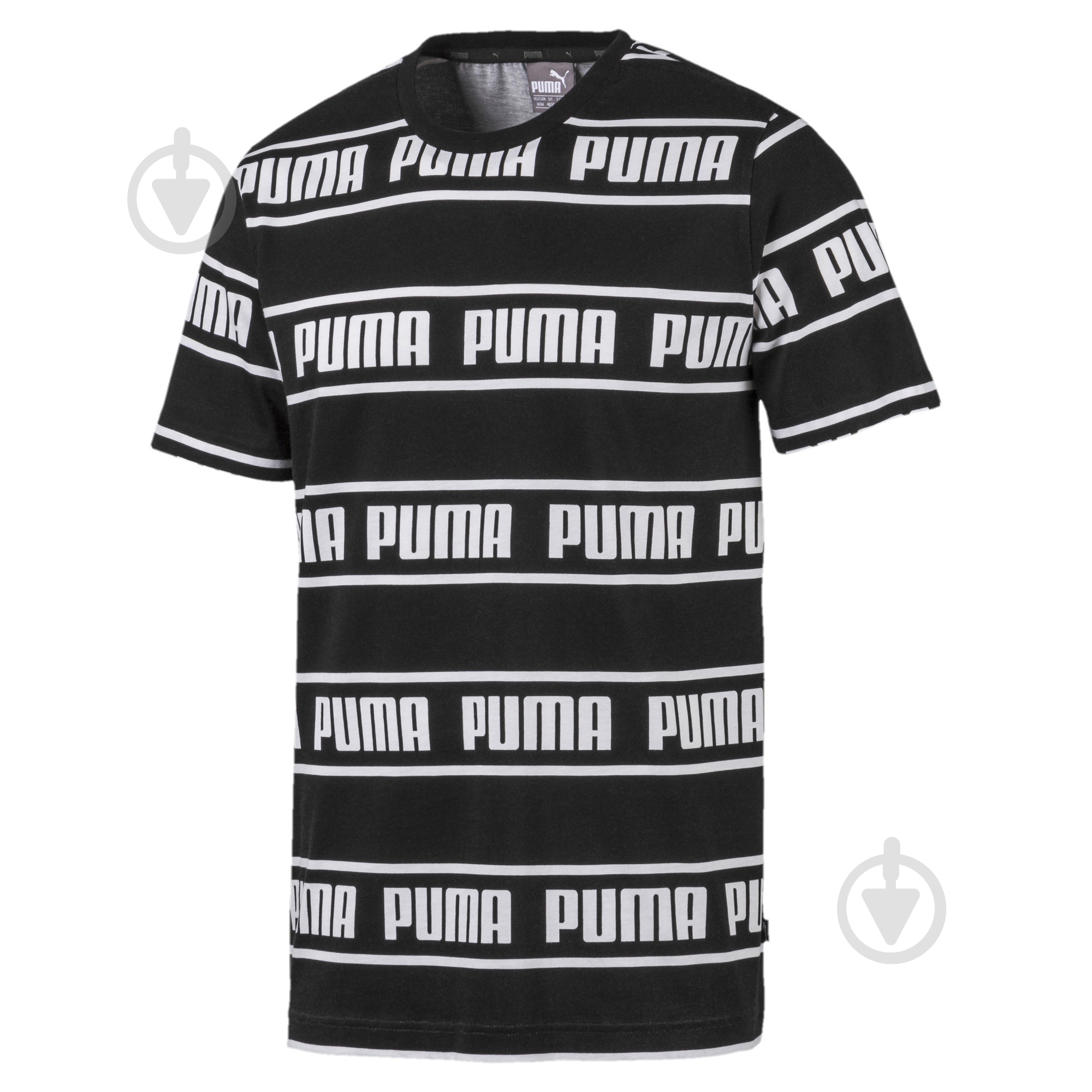 Футболка Puma Amplified Tee 58042701 р.M чорний - фото 1 Футболка Puma Amplified Tee 58042701 р.M чорний - фото 1