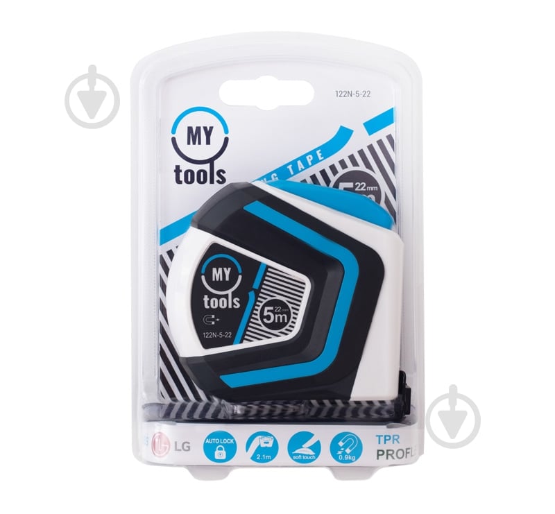 Рулетка My Tools Elegance 122N-5-22 5  м x 22  мм - фото 6