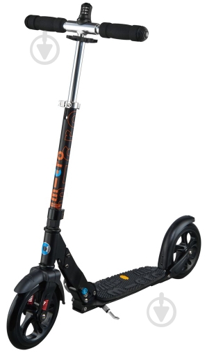 Самокат Micro Blаck deluxe черный SA0151 - фото 1