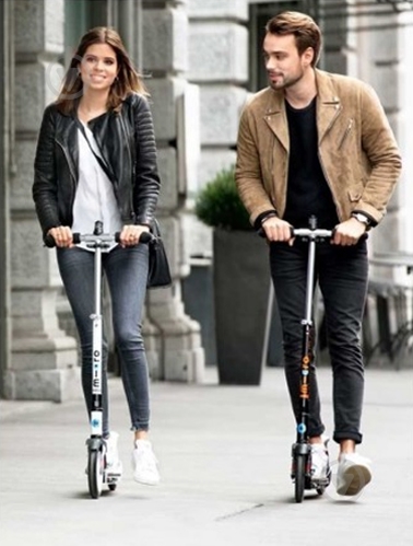 Самокат Micro Blаck deluxe черный SA0151 - фото 3