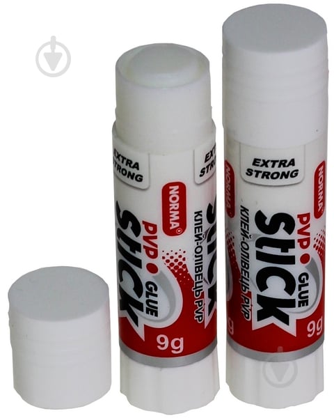 Клей-карандаш PVP основа 9 г NORMA - фото 1 Клей-карандаш PVP основа 9 г NORMA - фото 1