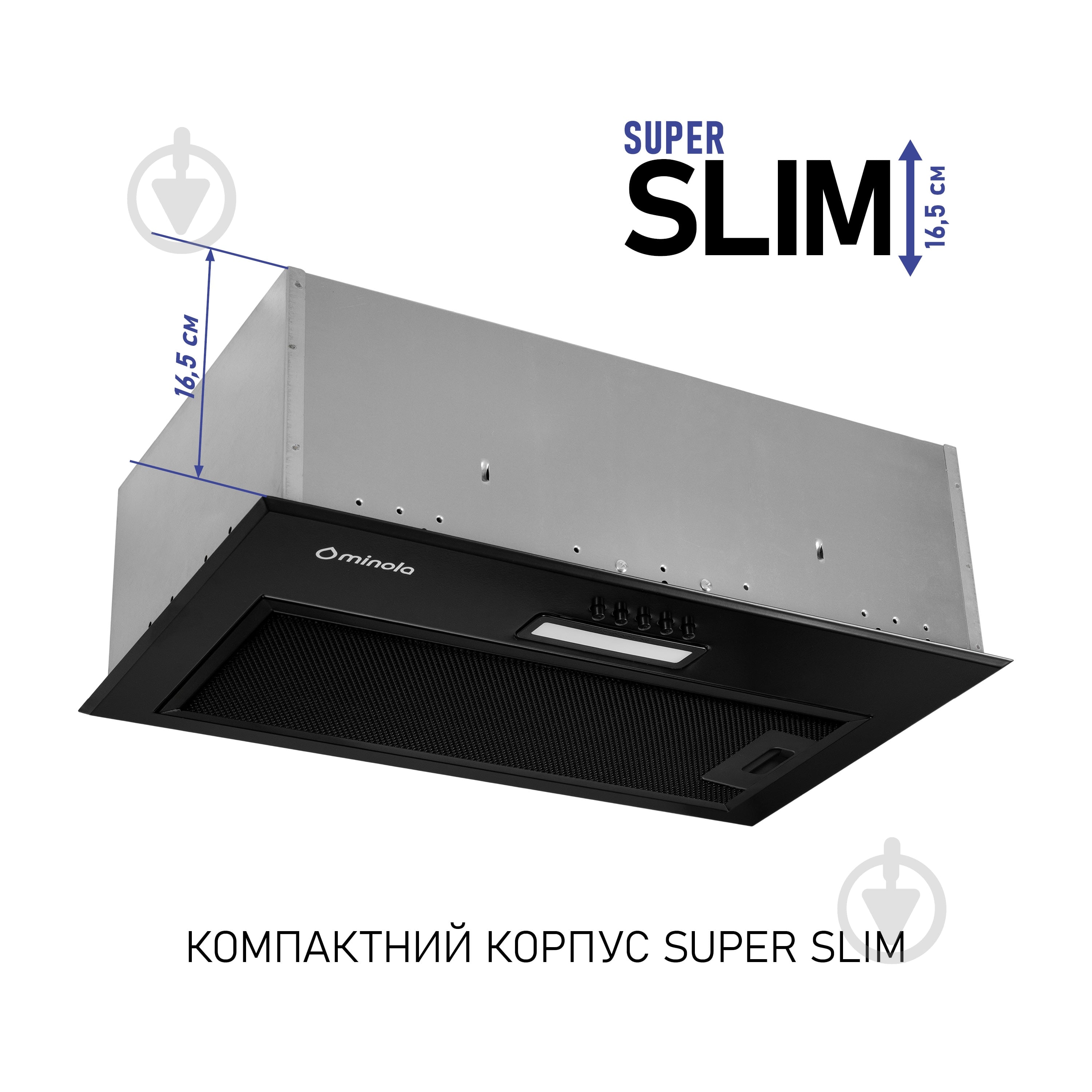 Вытяжка Minola HBI 5214 BLF 700 LED - фото 2