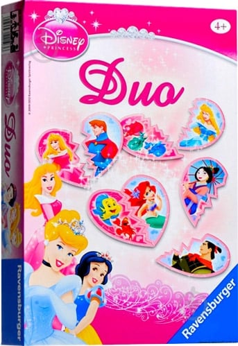 Игра настольная Ravensburger Принцессы Диснея дуэт 22193 - фото 1