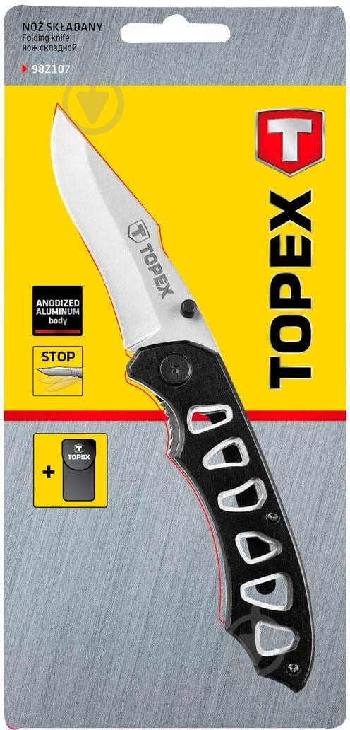 Ніж Topex 98Z107 98Z107 - фото 2 Ніж Topex 98Z107 98Z107 - фото 2