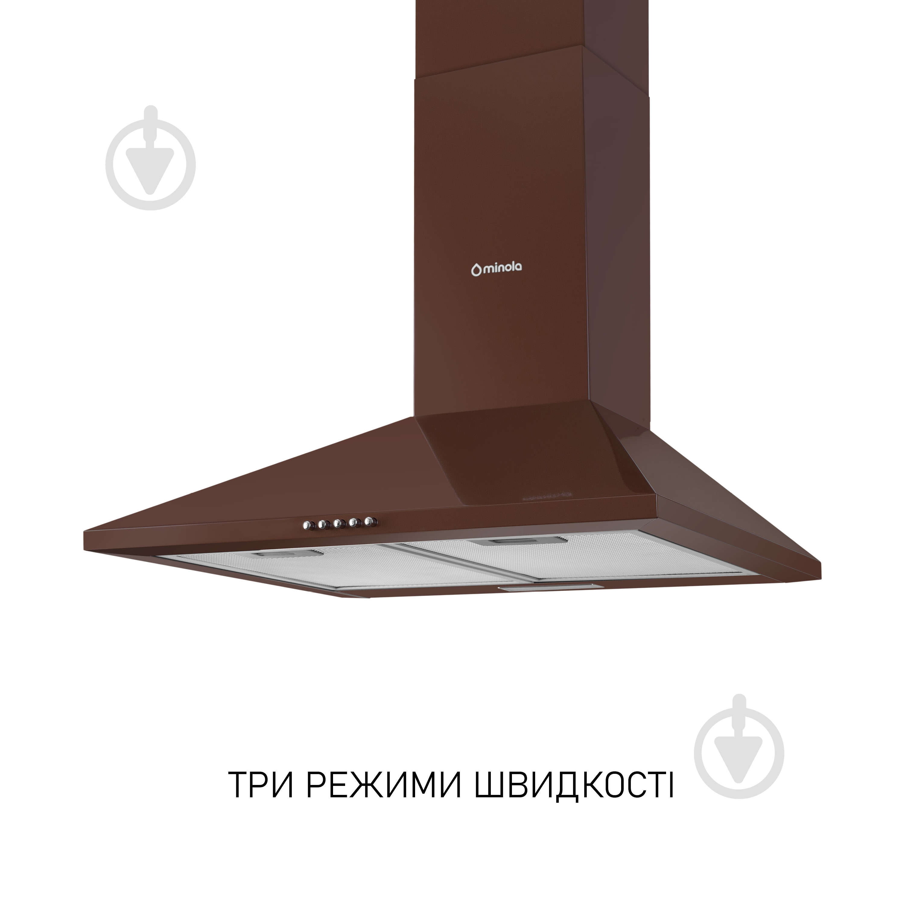 Вытяжка Minola HK 6214 BR 700 LED - фото 3