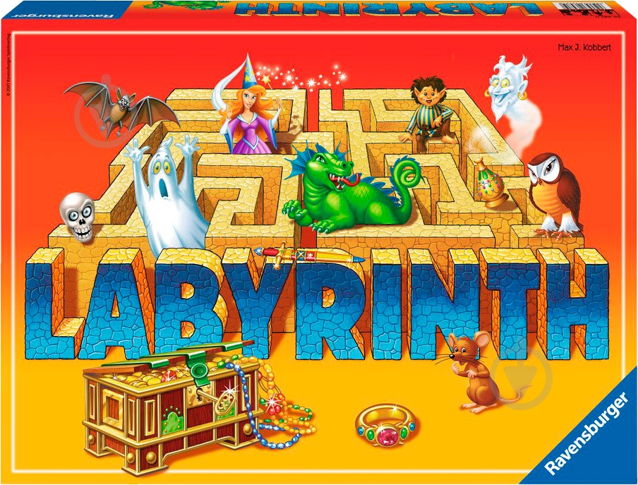 Игра настольная Ravensburger Сумасшедший лабиринт 26481 - фото 1 Игра настольная Ravensburger Сумасшедший лабиринт 26481 - фото 1