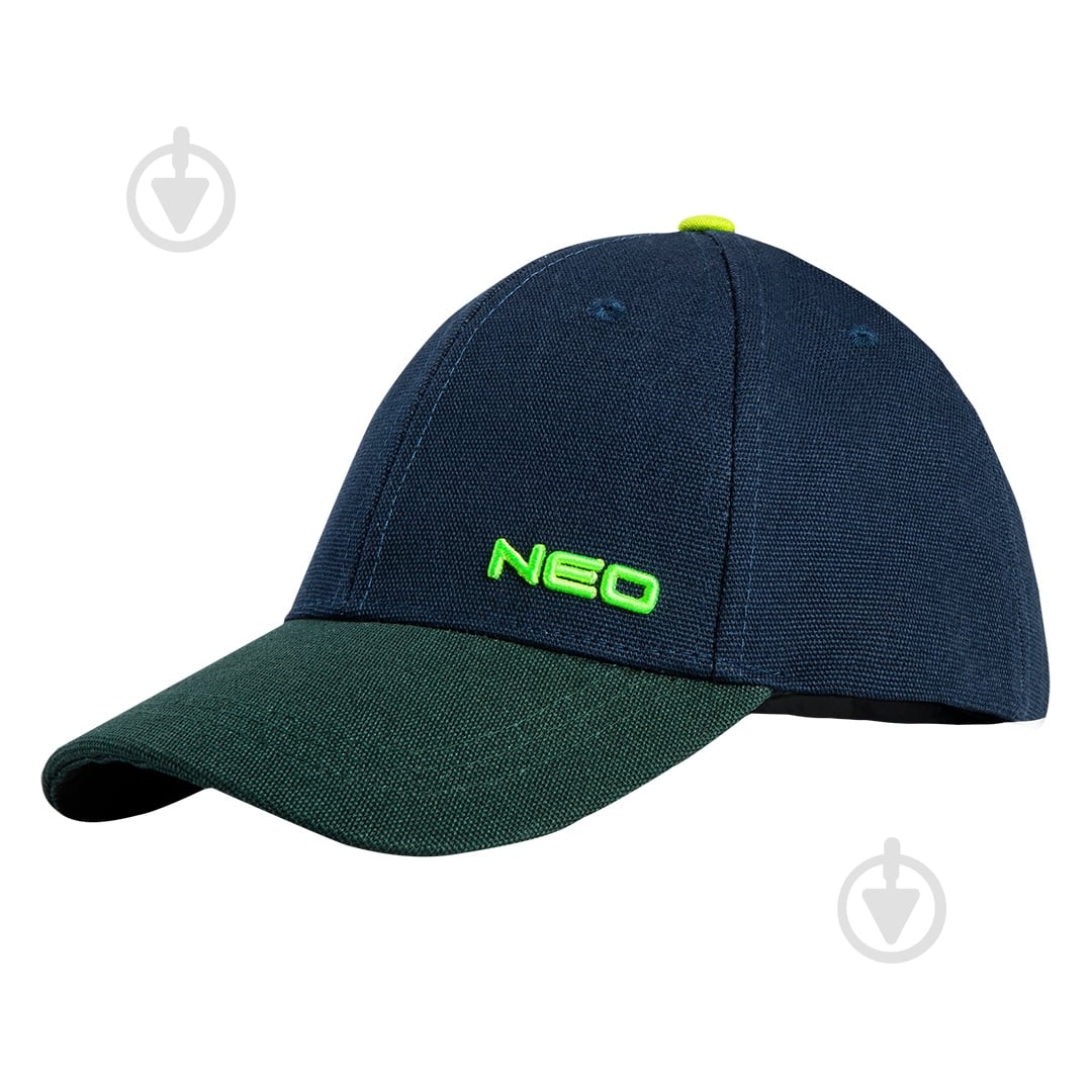 Бейсболка NEO tools р. one size 81-625 синій - фото 1