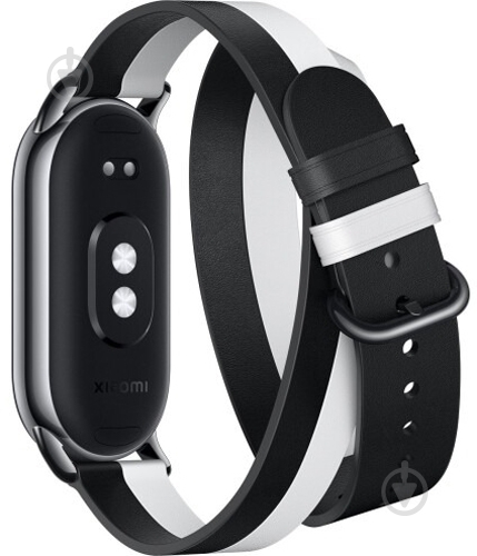 Ремешок Xiaomi Smart Band 8 Strap Black White (998805) - фото 2
