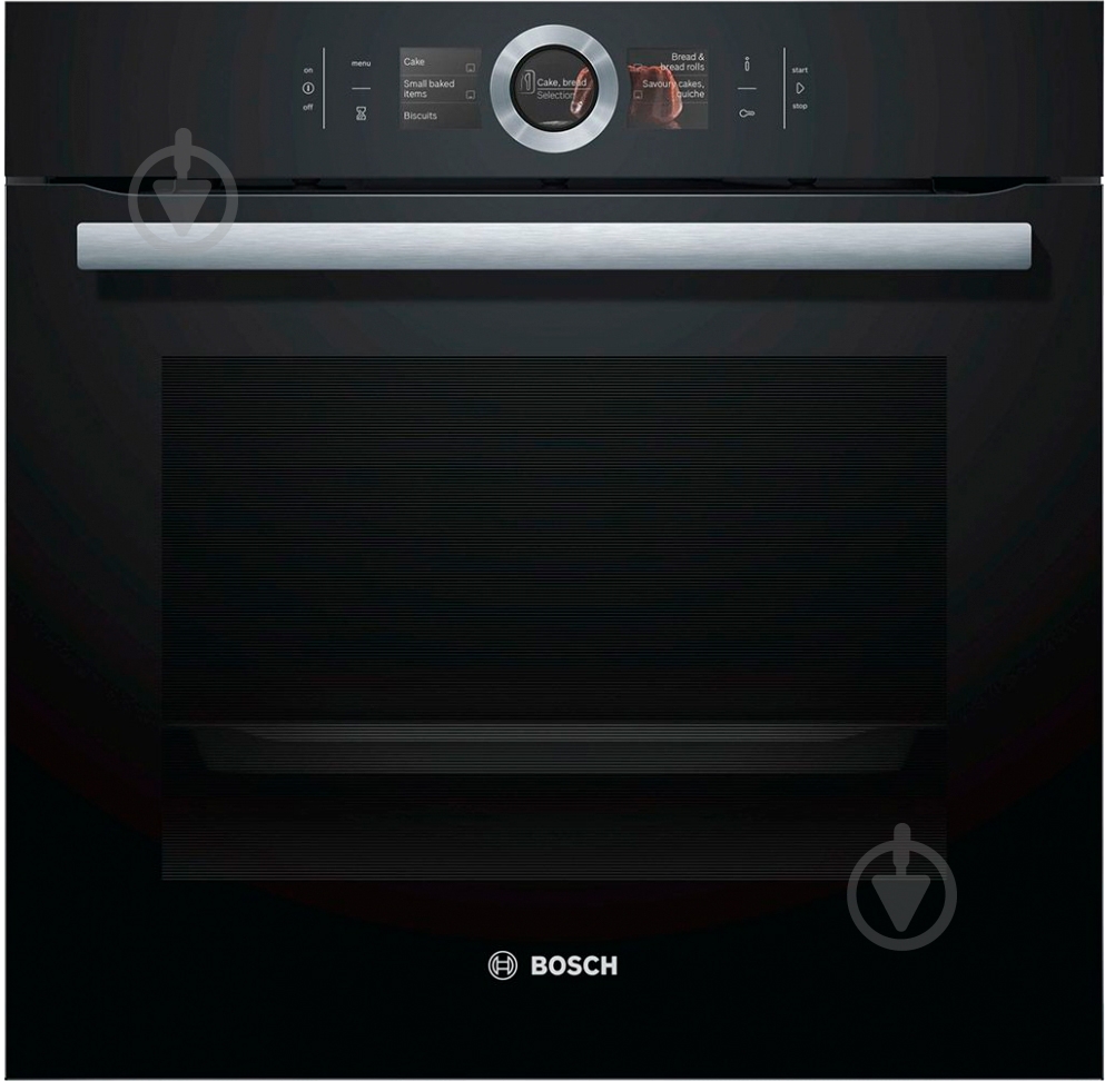 Духовой шкаф Bosch HMG6764B1 с функцией микроволн - фото 1