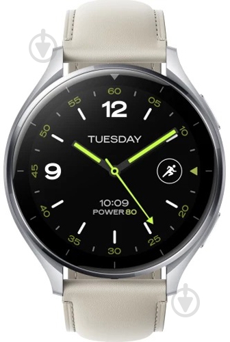 Ремешок Xiaomi Watch White Leather Strap (1027074) - фото 2