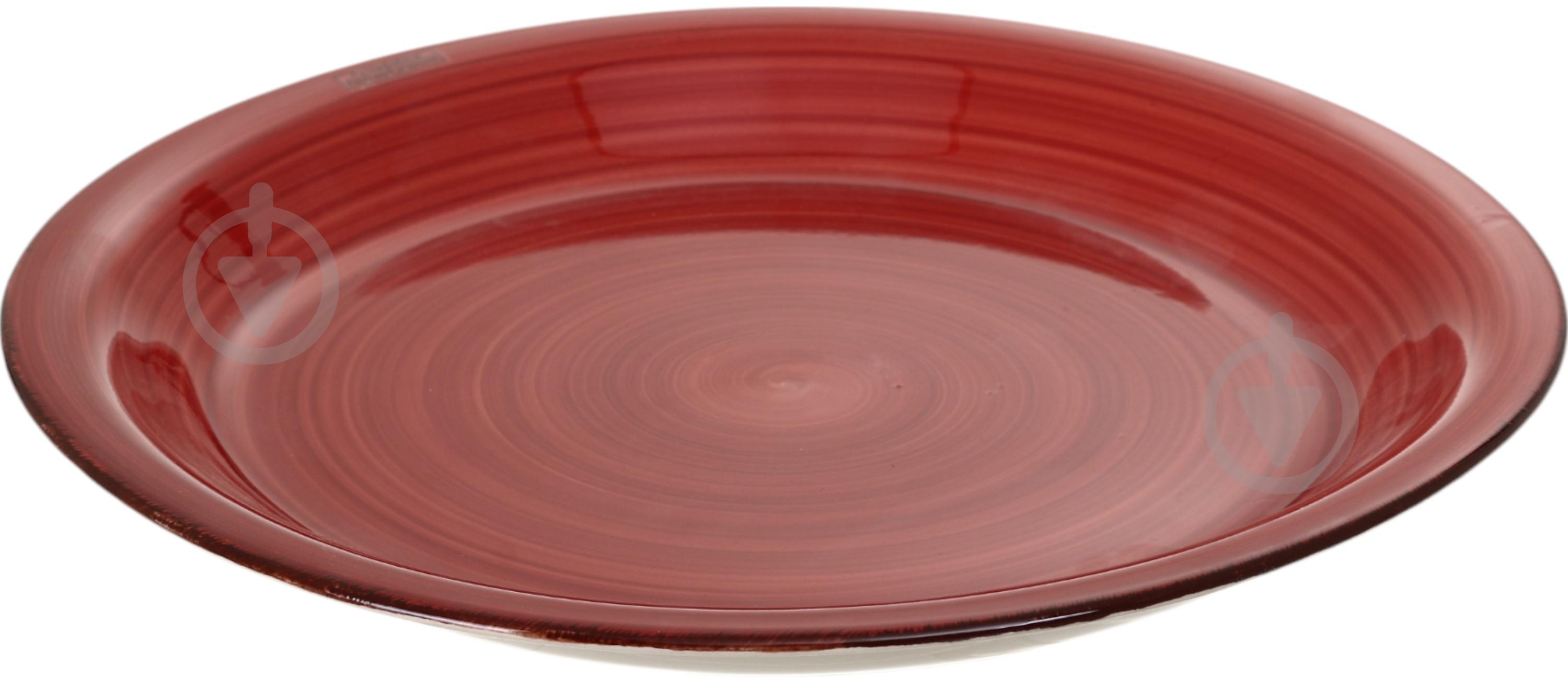 Тарелка подставная Fiora Retro Red 27 см - фото 2 Тарелка подставная Fiora Retro Red 27 см - фото 2