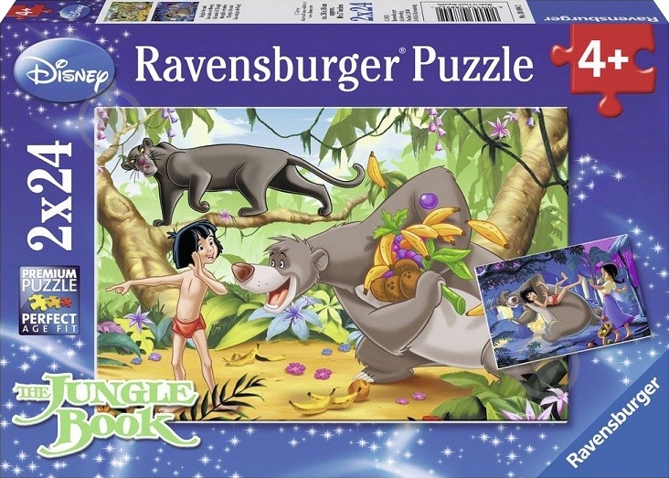Пазл Ravensburger Дисней: Друзья Маугли 08894R - фото 1
