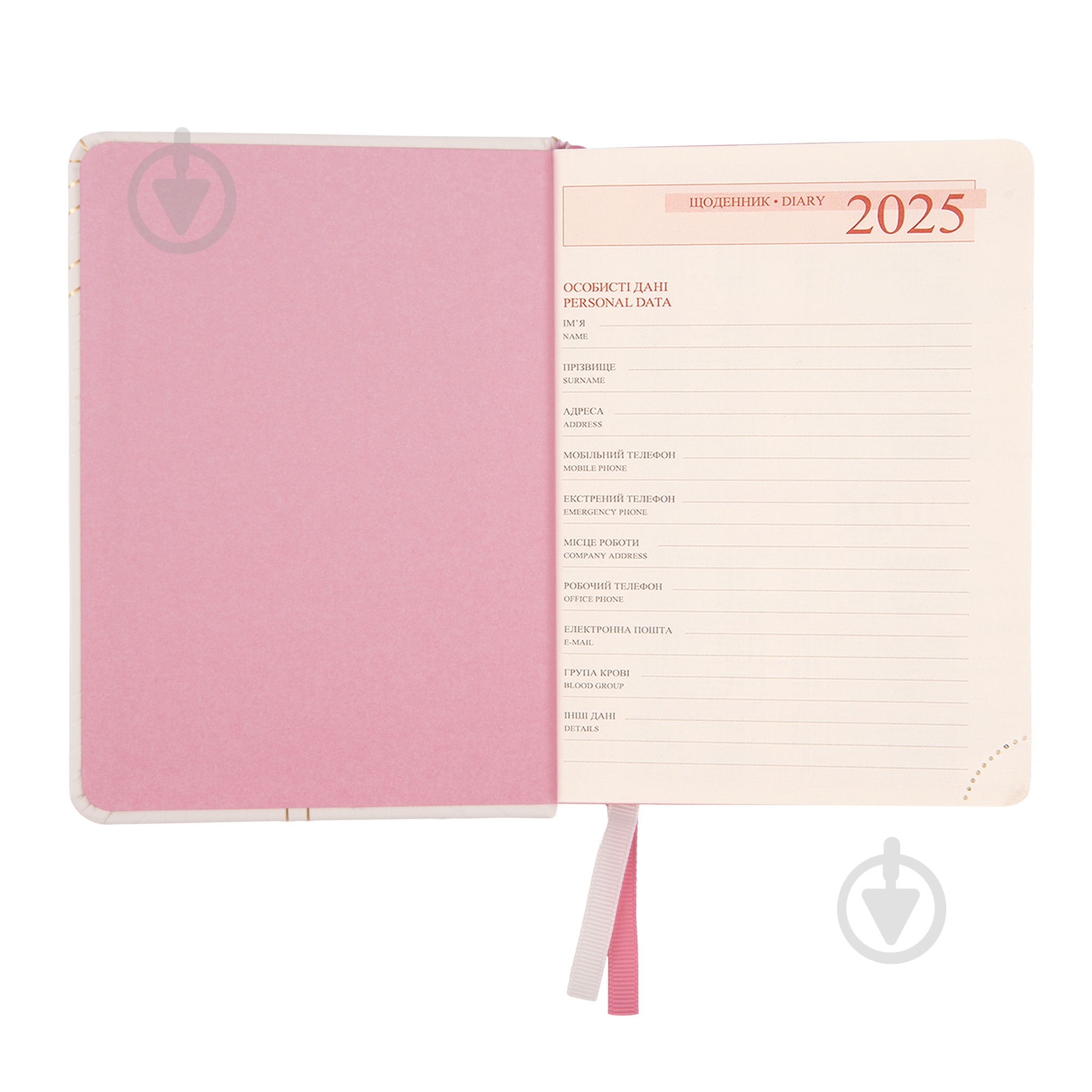 Щоденник датований Bianco 352 стор Leo Planner A6 2025 252595 - фото 3