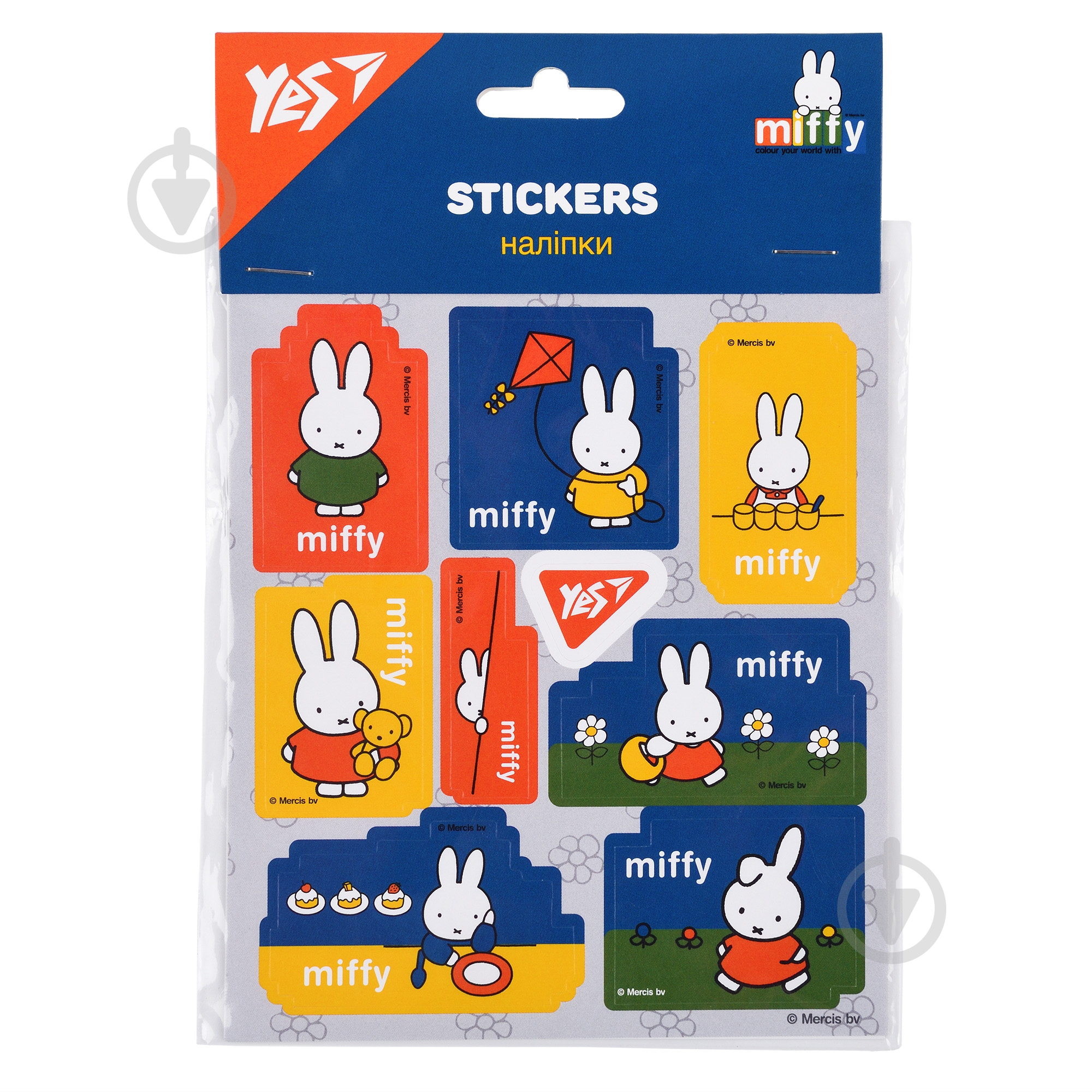 Набор наклеек YES Miffy 2 955374 - фото 1