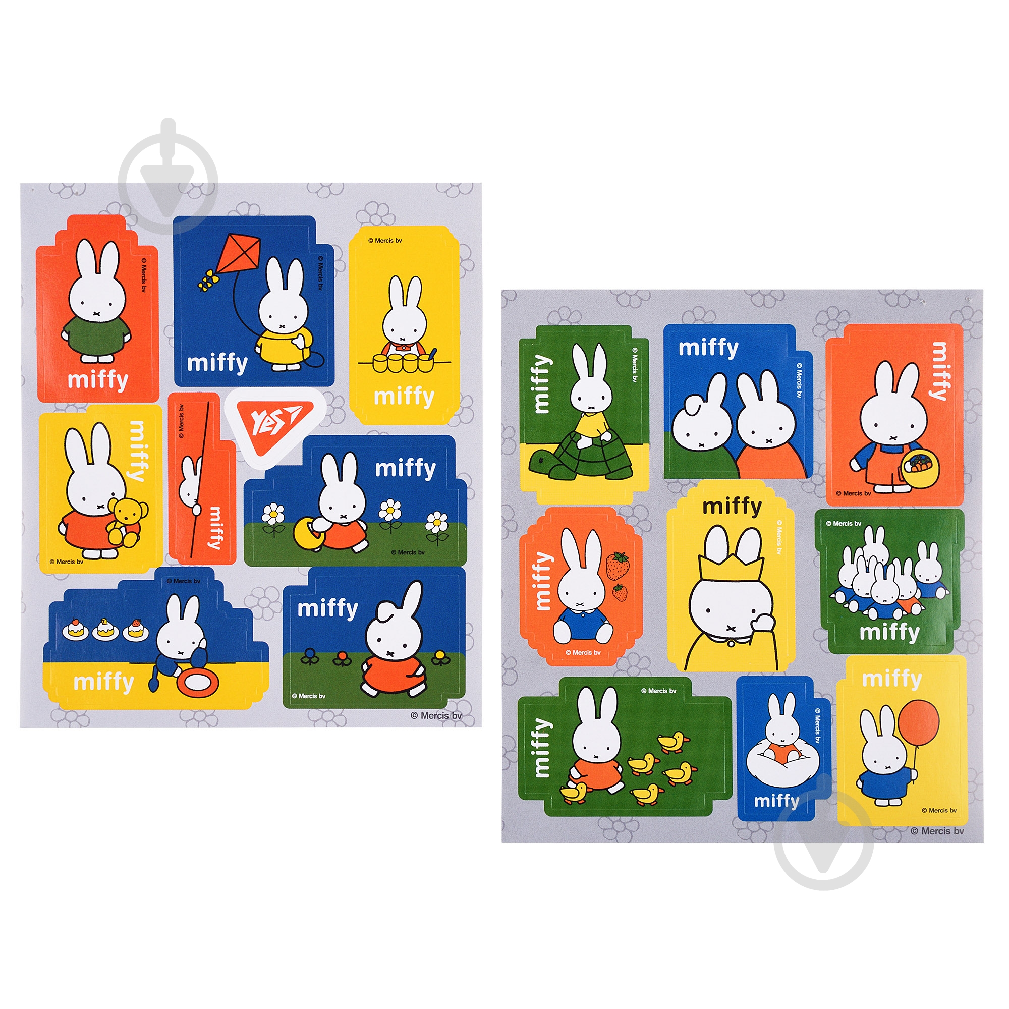 Набор наклеек YES Miffy 2 955374 - фото 2