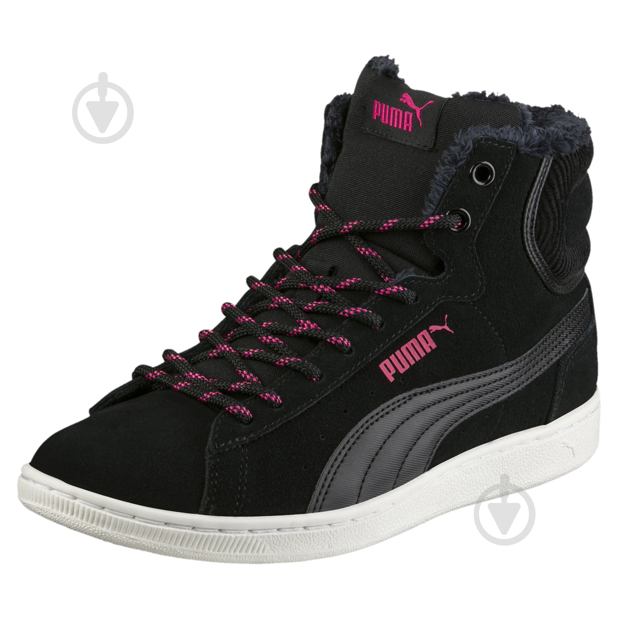 Черевики Puma Vikky Mid Corduroy 36372902 р.39 чорний - фото 2