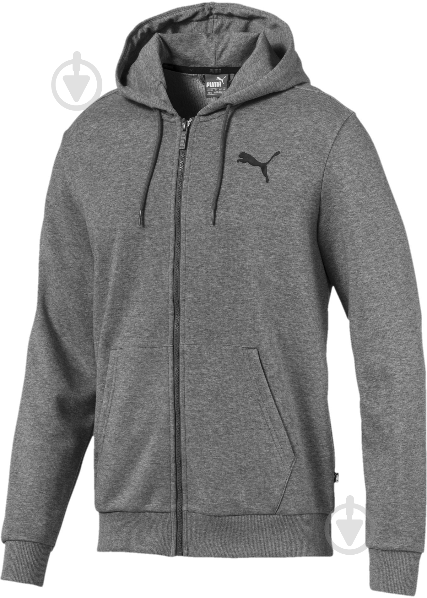 Джемпер Puma Essentials Hooded Jacket 85176723 р. M серый - фото 1 Джемпер Puma Essentials Hooded Jacket 85176723 р. M серый - фото 1