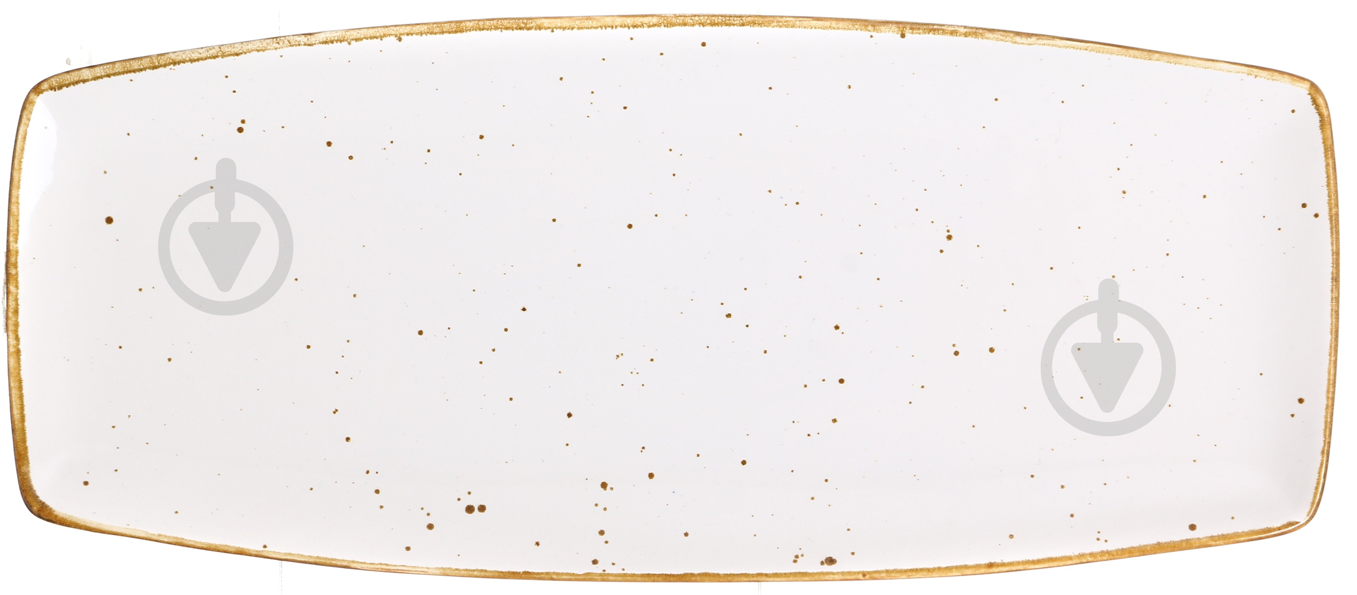 Блюдо прямоугольное Salex White/walnut 37х16 см - фото 1 Блюдо прямоугольное Salex White/walnut 37х16 см - фото 1