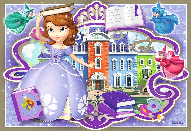 Пазл Ravensburger Memory Дисней: София 3 в 1 07358R - фото 2