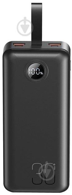 Повербанк Xo PR240 30000 mAh black (PR240.black) - фото 1
