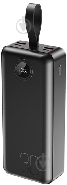 Повербанк Xo PR240 30000 mAh black (PR240.black) - фото 2