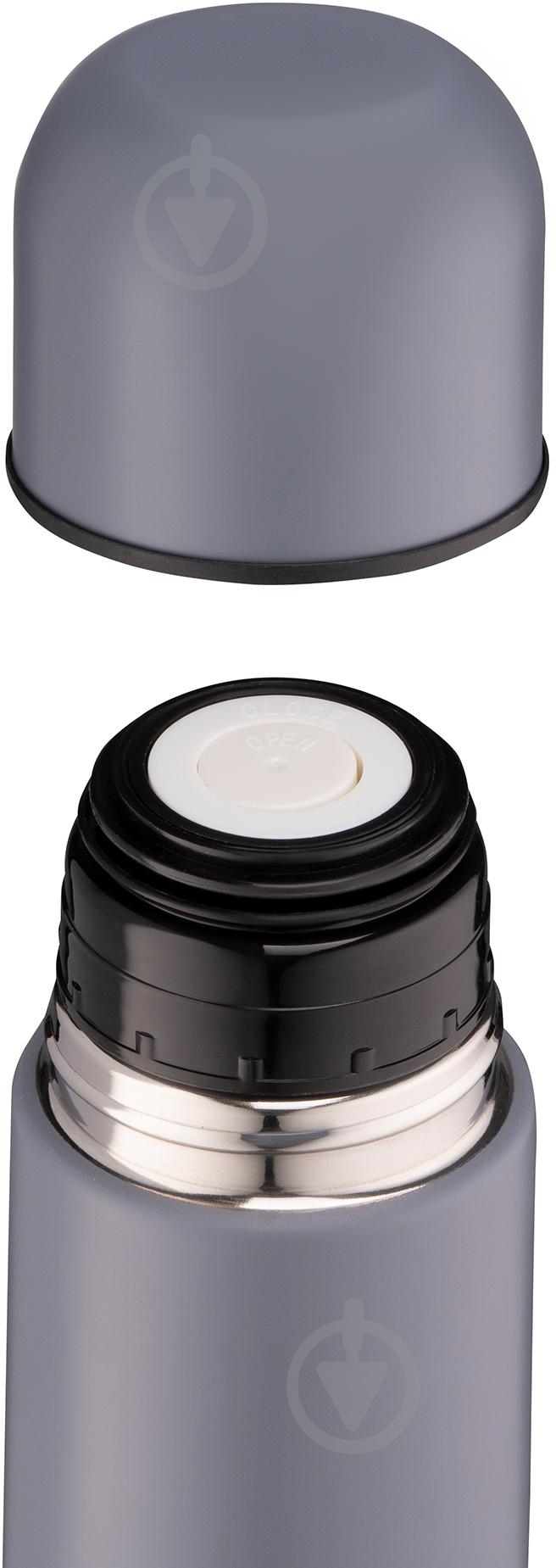 Термос Ardesto Bright City 500 мл серый AR2650GR - фото 3 Термос Ardesto Bright City 500 мл серый AR2650GR - фото 3