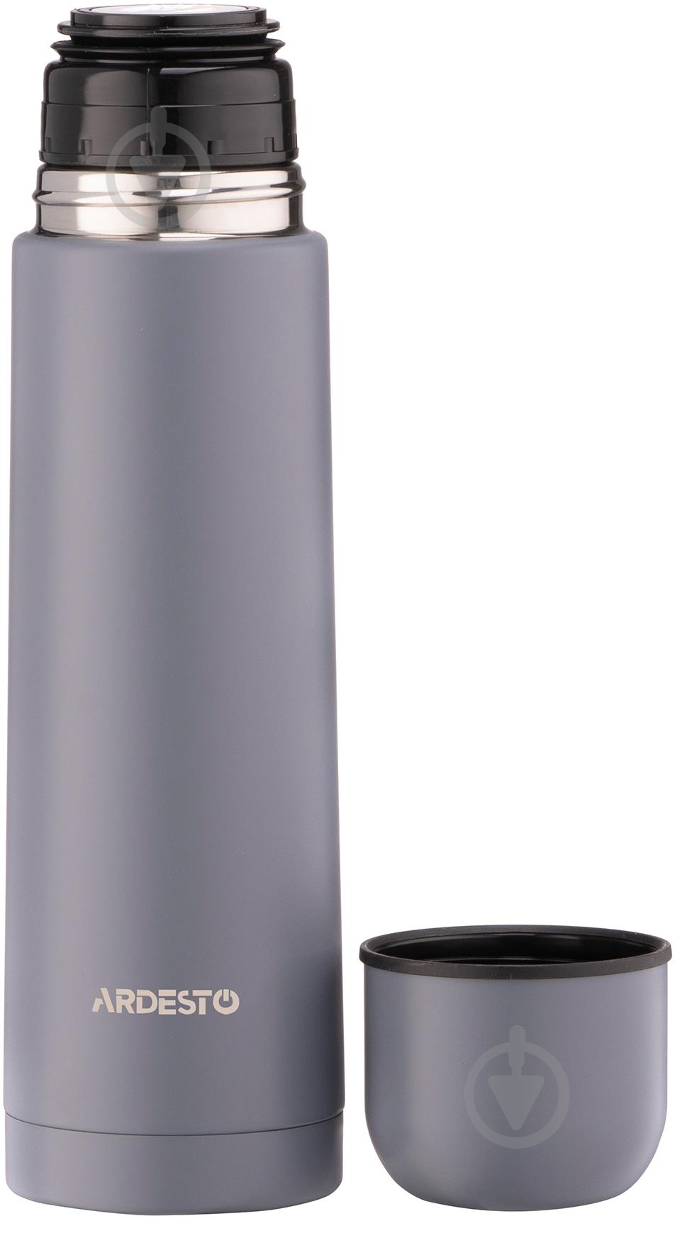 Термос Ardesto Bright City 500 мл серый AR2650GR - фото 4 Термос Ardesto Bright City 500 мл серый AR2650GR - фото 4
