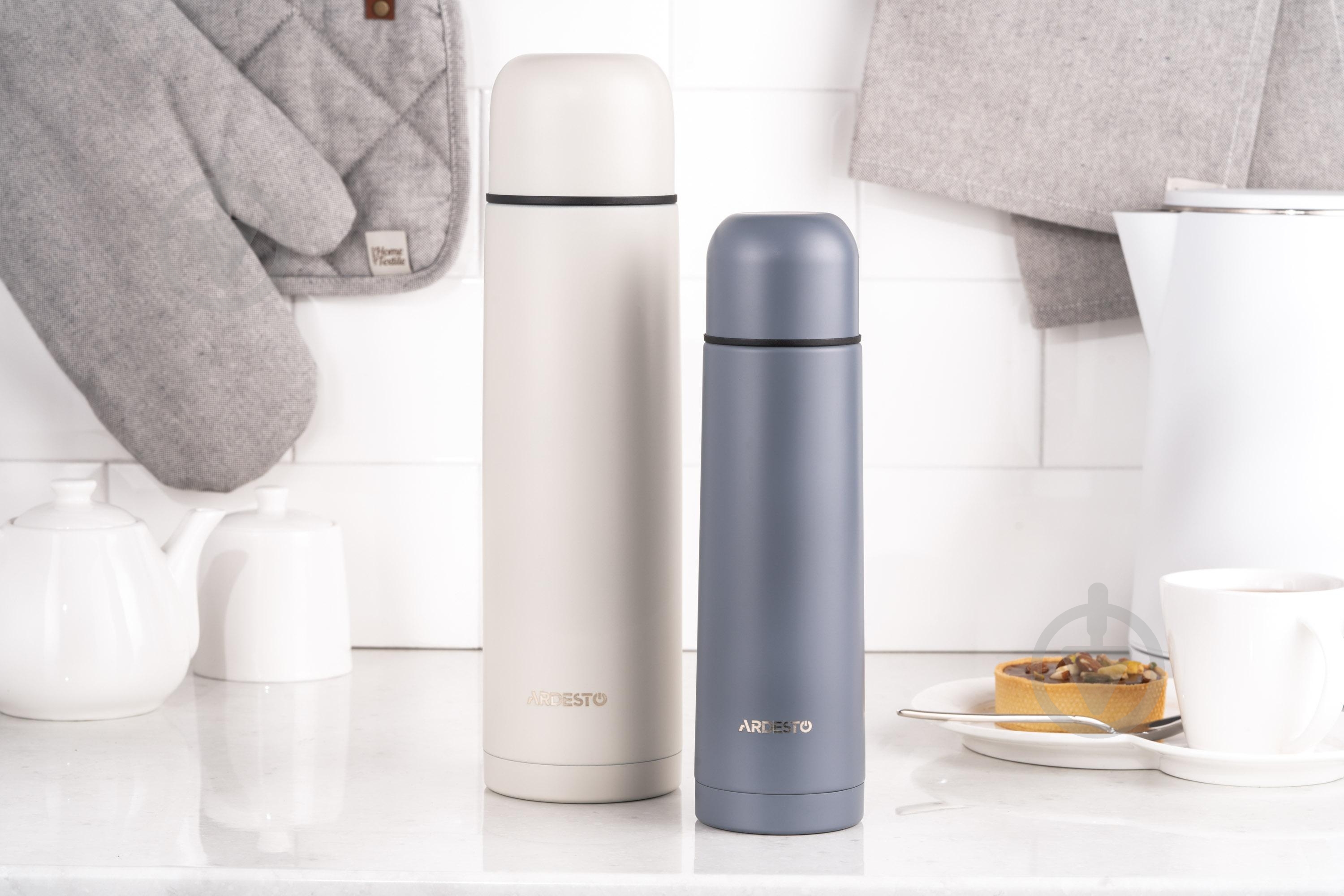 Термос Ardesto Bright City 500 мл серый AR2650GR - фото 6 Термос Ardesto Bright City 500 мл серый AR2650GR - фото 6