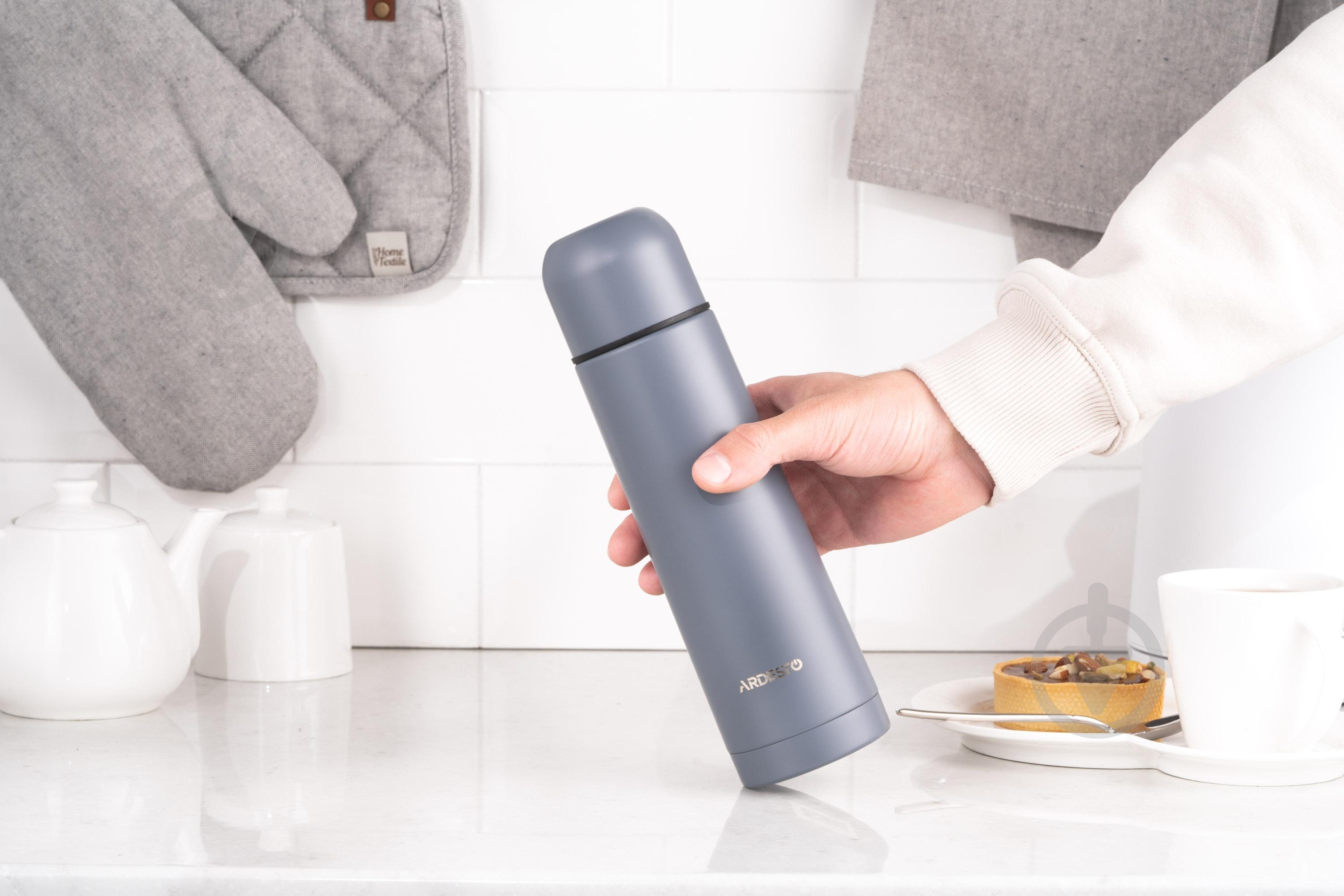 Термос Ardesto Bright City 500 мл серый AR2650GR - фото 9 Термос Ardesto Bright City 500 мл серый AR2650GR - фото 9