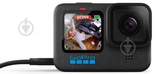 Відеокамера GoPro HERO12 Black & Enduro & Head Strap & Handler Floating black (CHDRB-121-RW) - фото 14