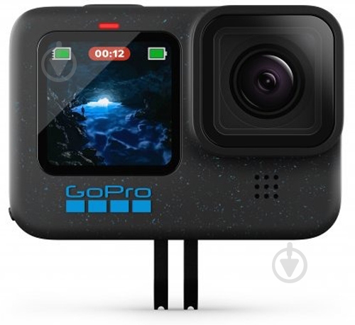 Відеокамера GoPro HERO12 Black & Enduro & Head Strap & Handler Floating black (CHDRB-121-RW) - фото 13