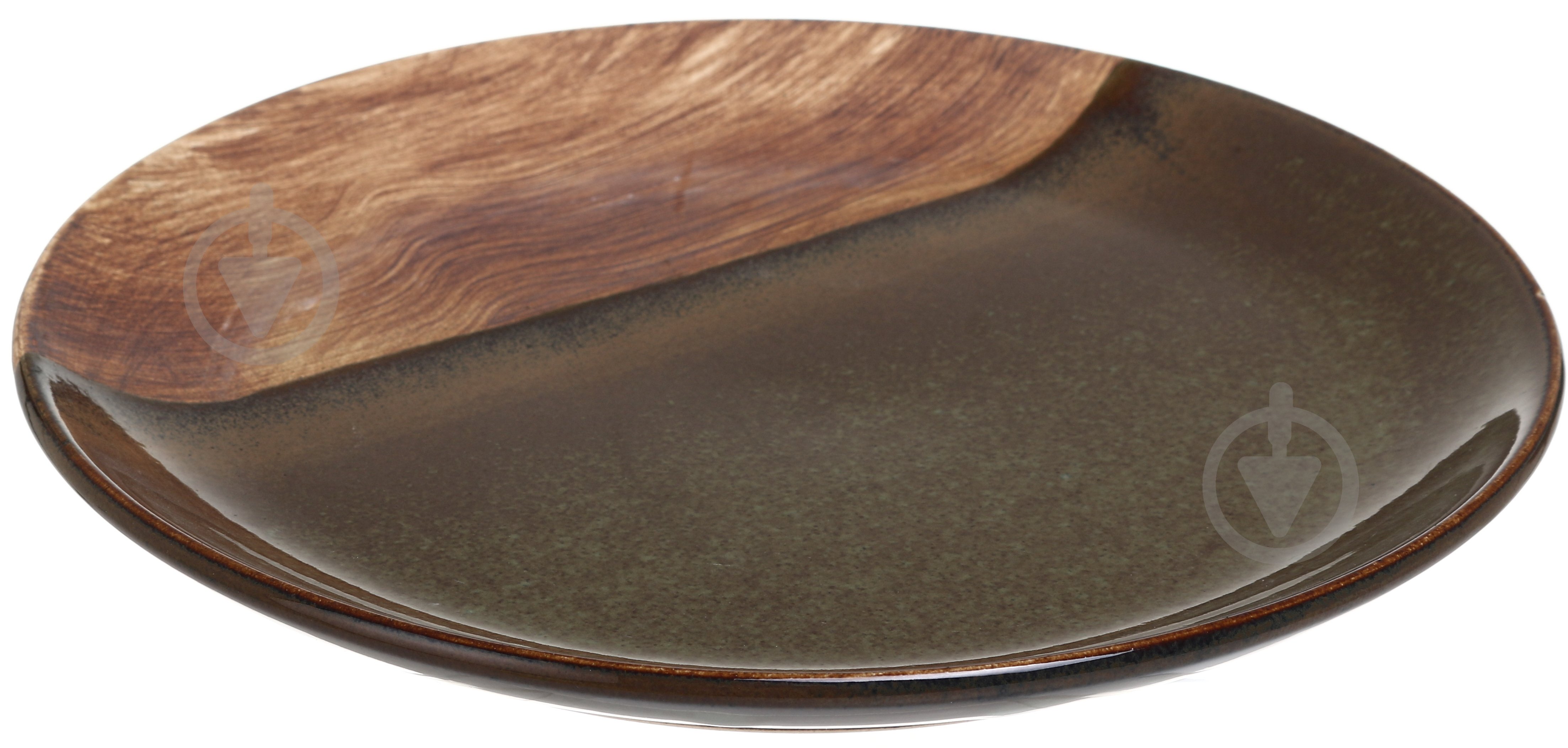Тарелка Salex Moss/wood 22 см - фото 3 Тарелка Salex Moss/wood 22 см - фото 3
