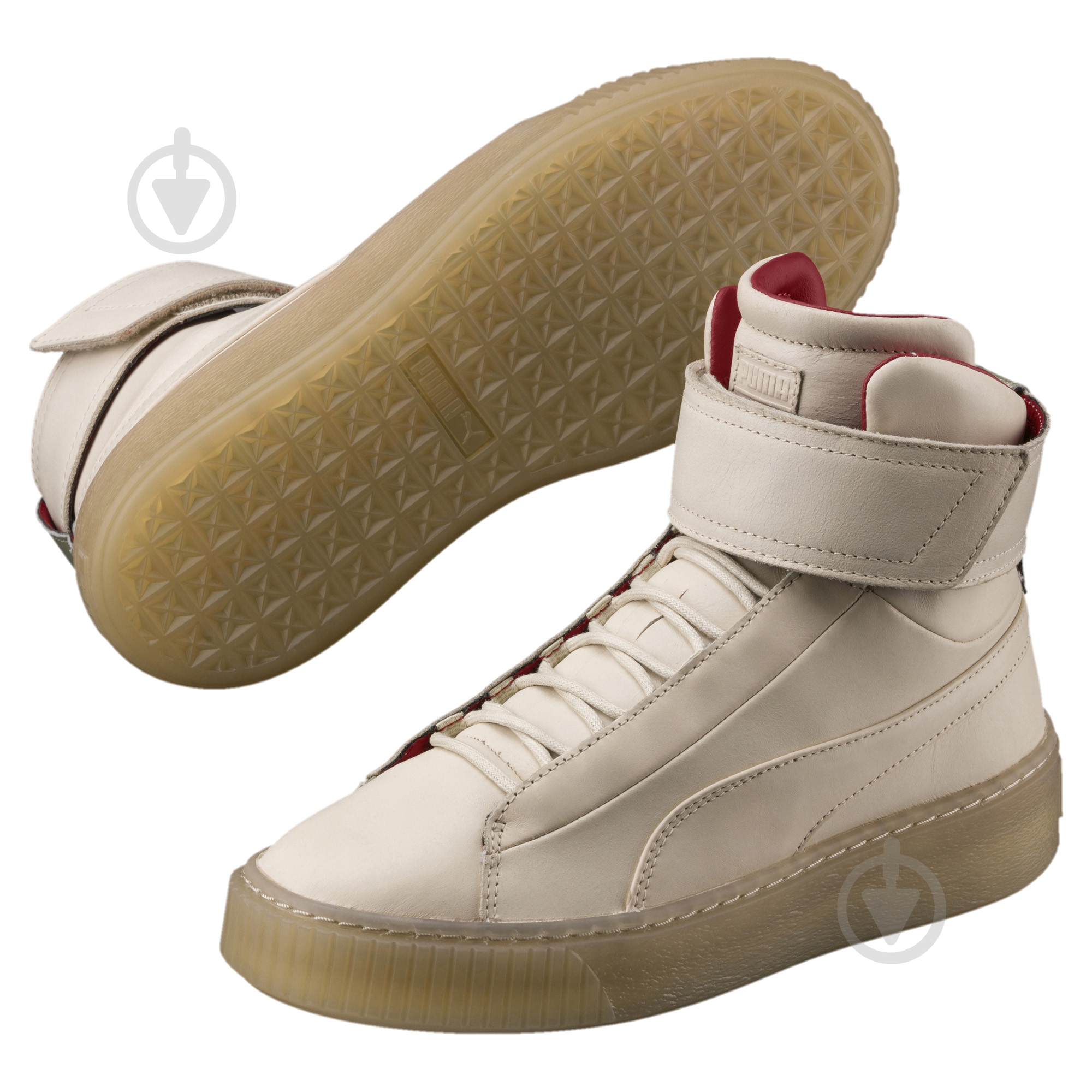 Черевики Puma Platform Mid 36522002 р.37,5 бежевий - фото 1