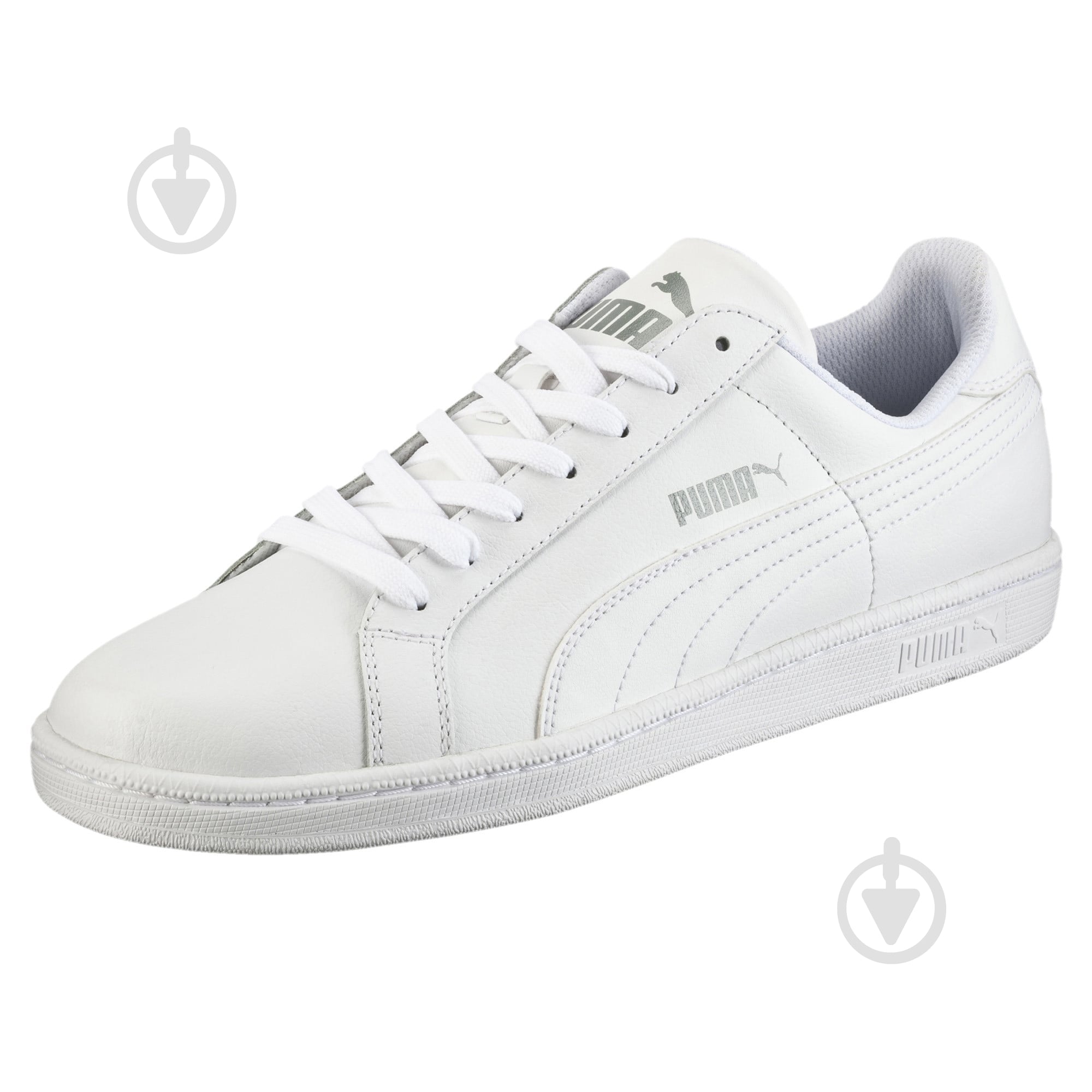 Кроссовки Puma Puma Smash L 35672202 р.40,5 белые - фото 1