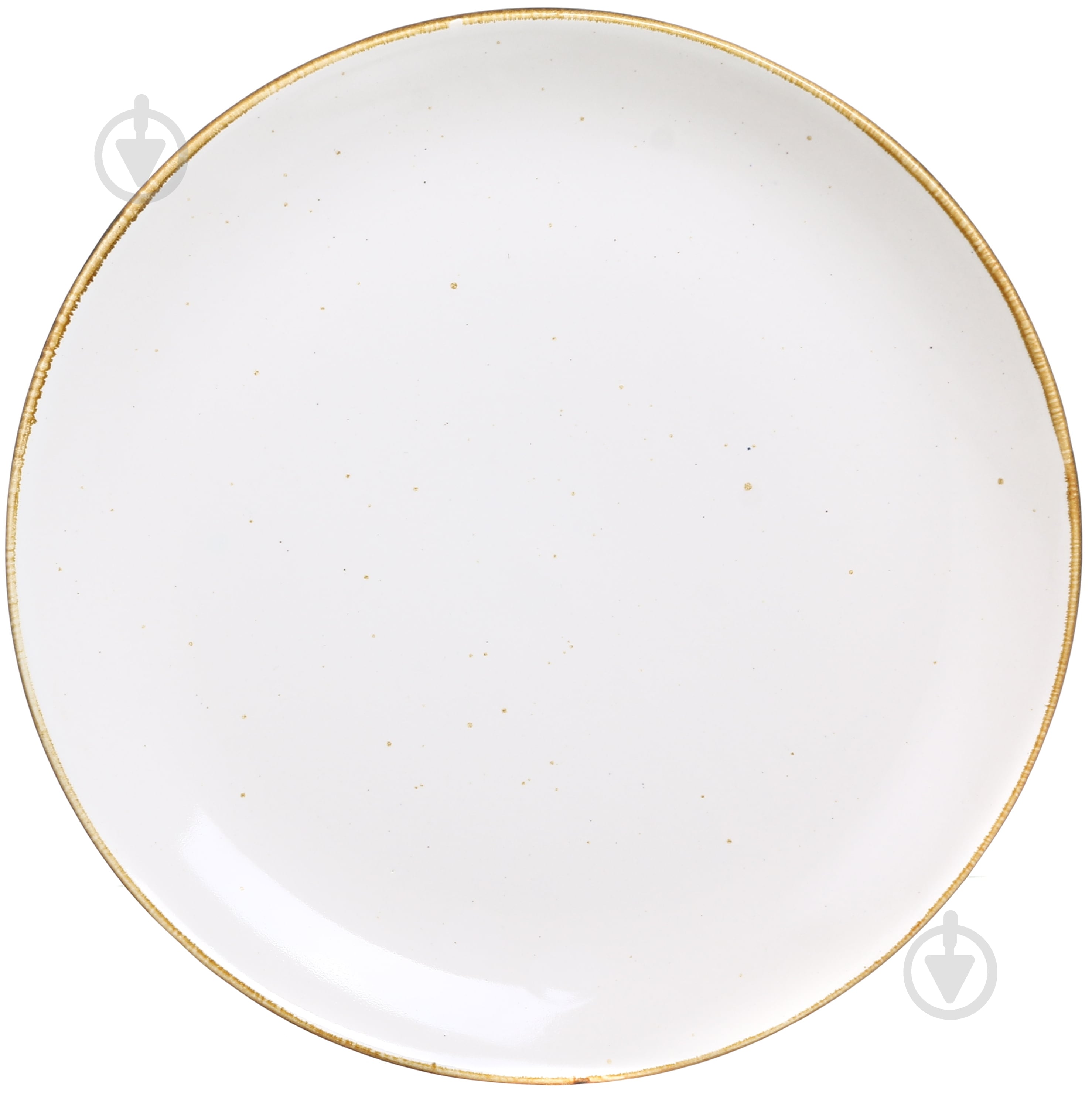 Тарілка Salex White/walnut 26 см - фото 1