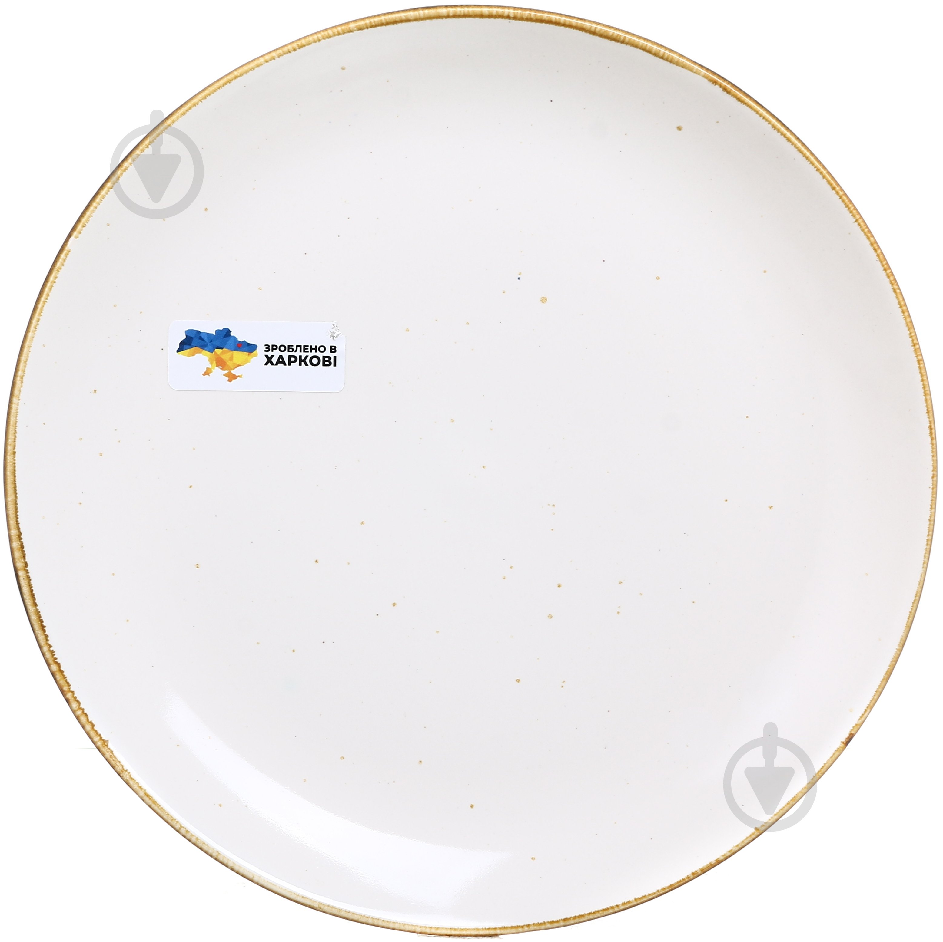 Тарілка Salex White/walnut 26 см - фото 2