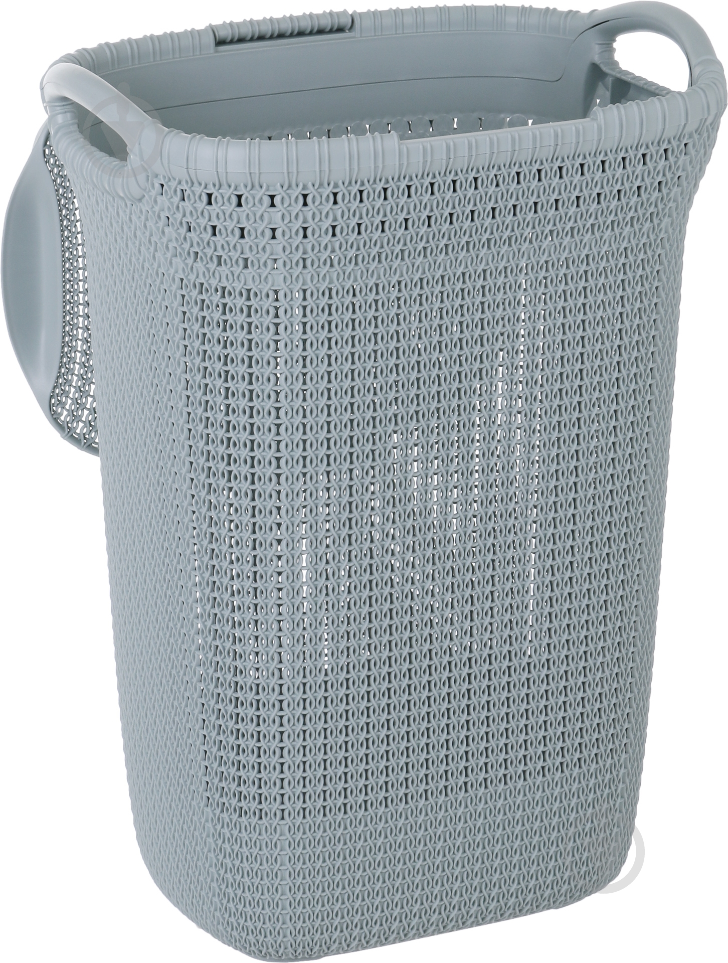 Кошик для білизни Curver Knit 228411 57 л сіро-блакитний - фото 3