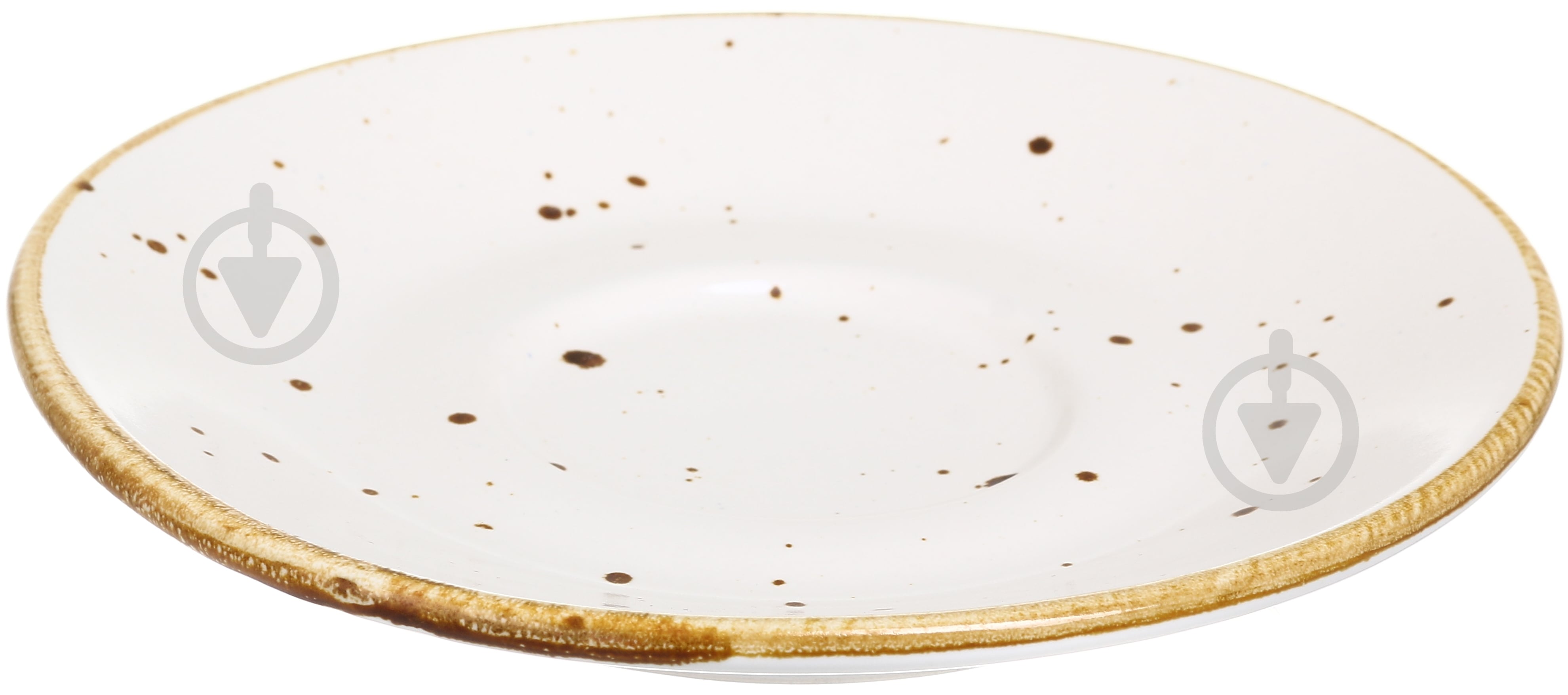 Блюдце Salex White/walnut 16 см - фото 3 Блюдце Salex White/walnut 16 см - фото 3