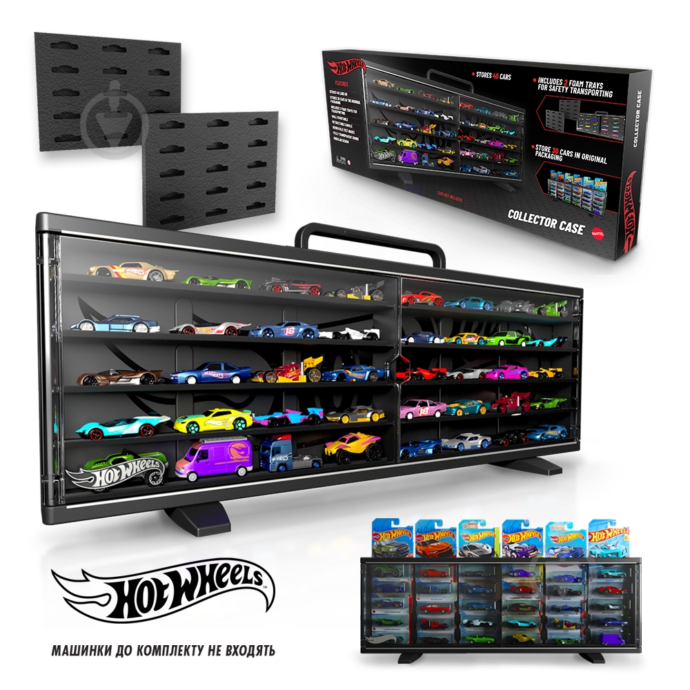 Контейнер Hot Wheels для колекції машинок HWCC23 - фото 5 Контейнер Hot Wheels для колекції машинок HWCC23 - фото 5