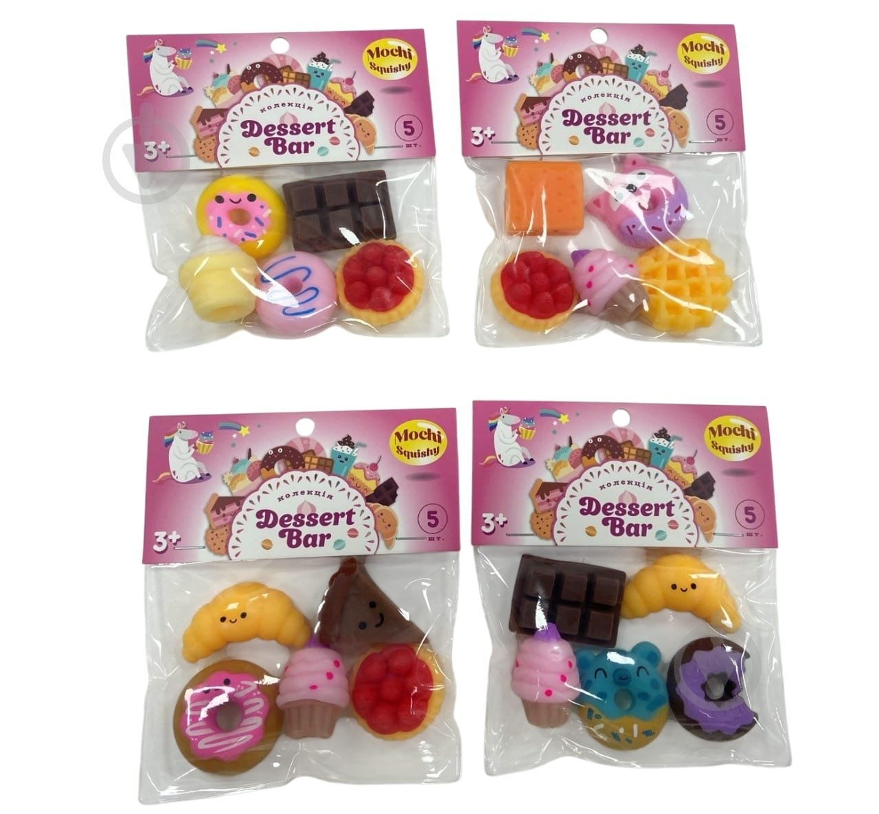 Игровой набор продуктов Monster Gum mochi squishy Десерт бар T25004 - фото 2