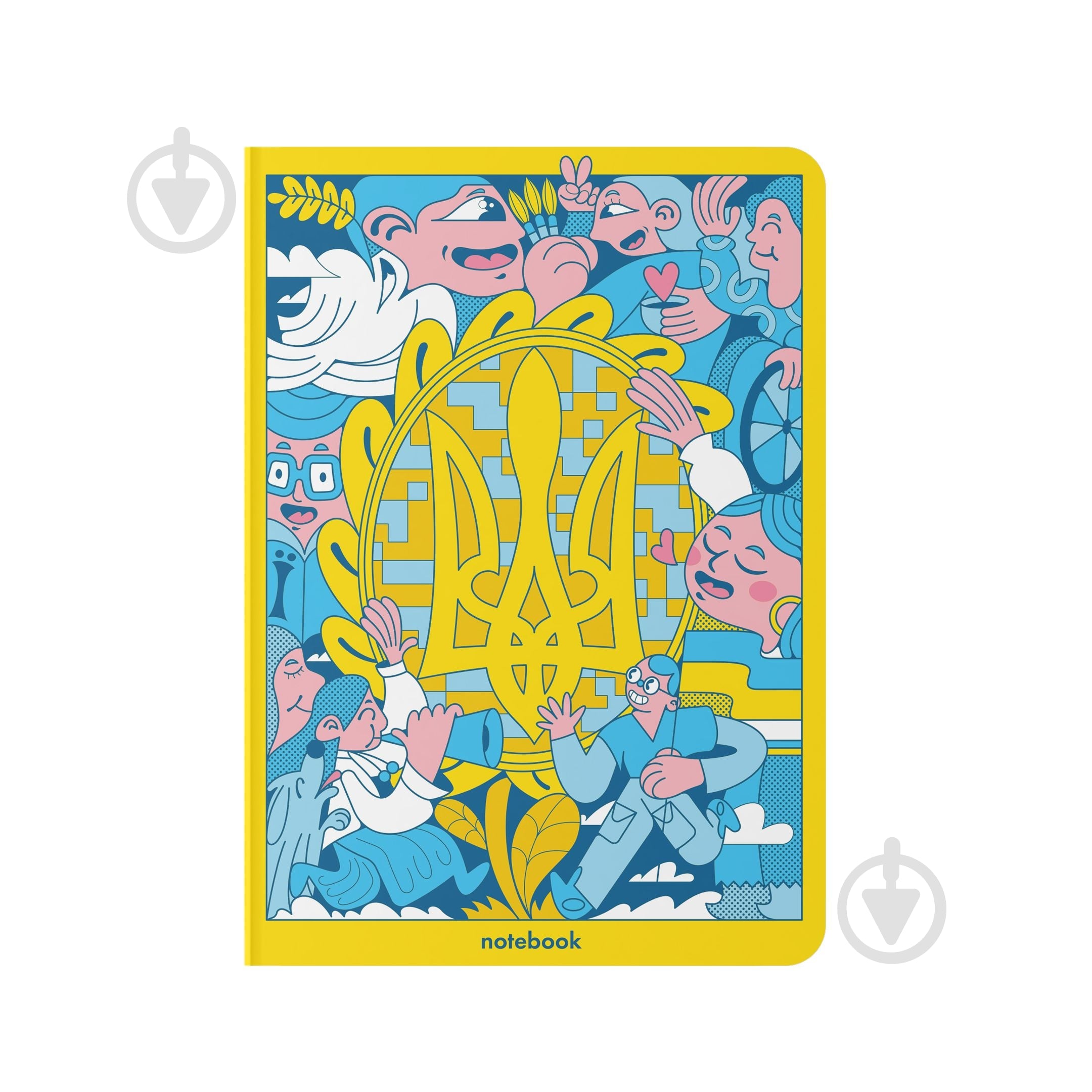 Блокнот Украинцы вместе А5 Orner - фото 1